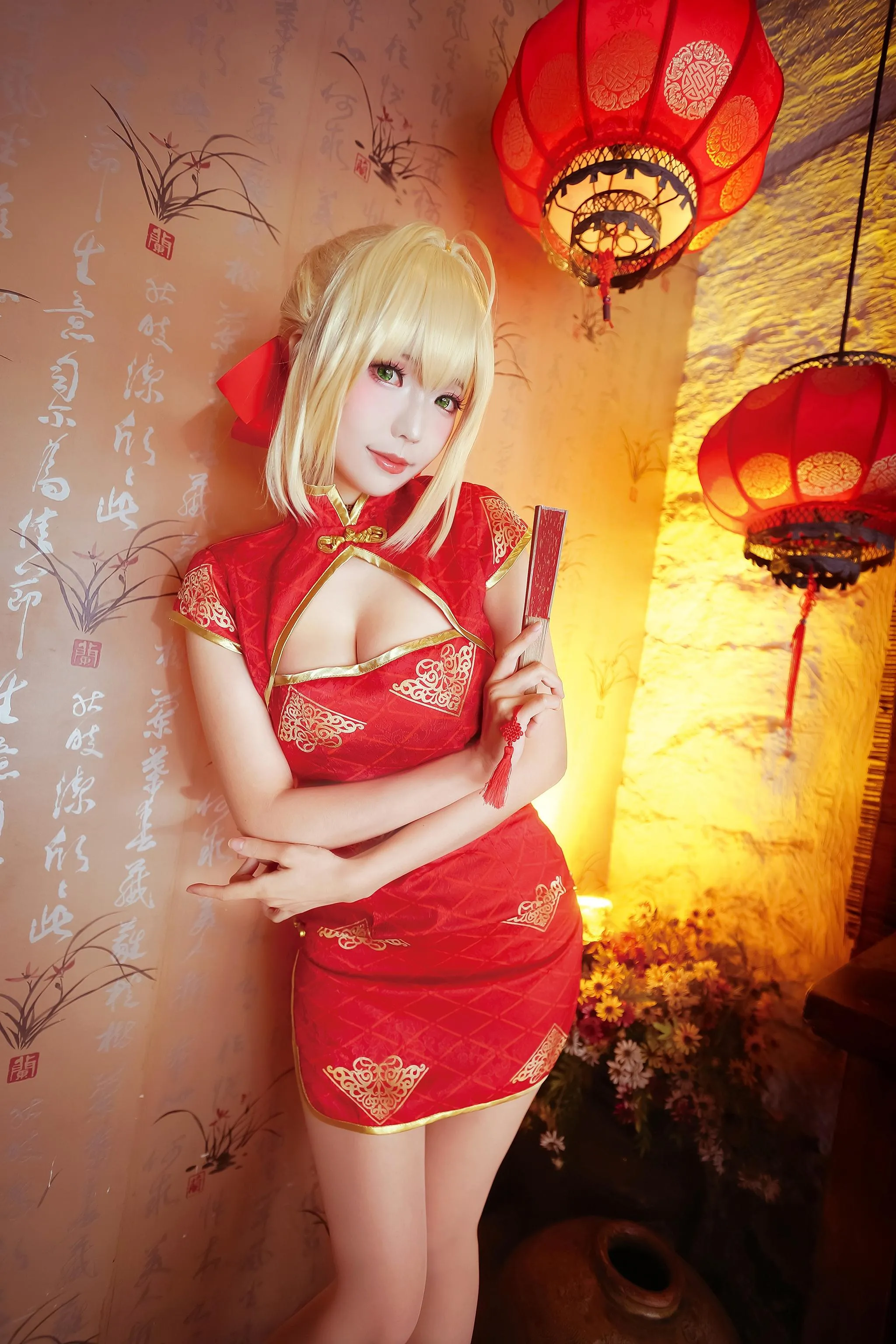 ElyEE子 – NO.61 saber-红旗袍 [21P]插图6